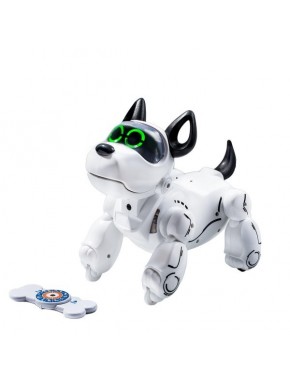 Игрушка собака-робот Silverlit PUPBO белый с черным (88520)