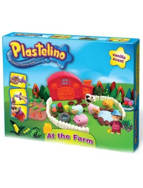 Набор для лепки Plastelino "Веселая ферма" 