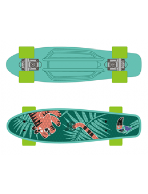 Скейтборд GO Travel с рисунком, 56 cм  