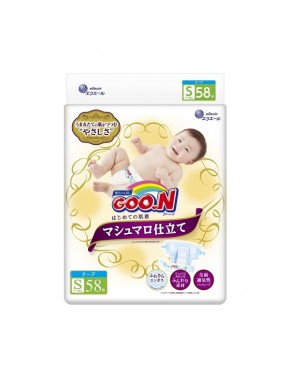 Подгузники Goo.N Super Premium Marshmallow 4 - 8 кг унисекс 58 шт (853347)