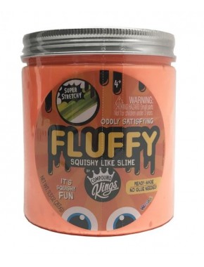 Лизун Compound Kings Slime Fluffy, 265 г, оранжевый (110272_3)